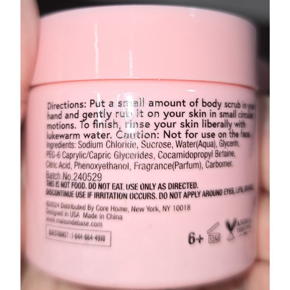 Maison De Base Sugar Scrub Duo Candy Cane And Peppermint - Picture 3 of 5